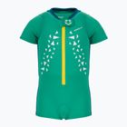 Strój pływacki jednoczęściowy dziecięcy Speedo Croc Printed Float green/blue