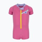 Strój pływacki jednoczęściowy dziecięcy Speedo Printed Float Suit pink/purple