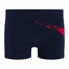 Bokserki pływackie męskie Speedo Boomstar Placement Aquashort navy/red