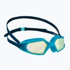 Okulary do pływania dziecięce Speedo Hydropulse Mirror Junior navy/blue bay/yellow gold