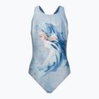 Strój pływacki jednoczęściowy dziecięcy Speedo Digital Placement Splashback blue/blue