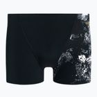Bokserki pływackie męskie Speedo Allover V-Cut Aquashort black/grey
