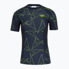 Koszulka do pływania damska Speedo Boomstar Allover Rash Top blue