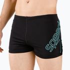 Bokserki pływackie męskie Speedo Boom Logo Placement Aquashort black/blue