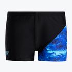 Bokserki pływackie dziecięce Speedo Digital Allover Panel Aquashort black/blue