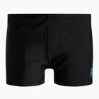 Bokserki pływackie dziecięce Speedo Boom Logo Placement Aquashort black/light adriatic