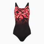 Strój pływacki jednoczęściowy damski Speedo Hyperboom Placement Muscleback hyper black/lava red
