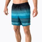 Szorty kąpielowe męskie Speedo Print Leisure 16" black/lapis blue/mecurial blue