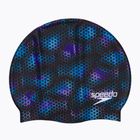 Czepek pływacki dziecięcy Speedo Printed Silicone black/white/violet