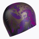 Czepek pływacki Speedo Long Hair Printed black/diva/royal purple