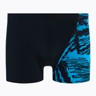 Bokserki pływackie męskie Speedo Allover V-Cut Aquashort black