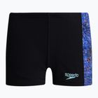 Bokserki pływackie dziecięce Speedo Digi Allover Panel Aquashort black/true navy