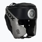 Kask bokserski RDX L1 Mark Pro Cheek Boxing Training Head Guard silver