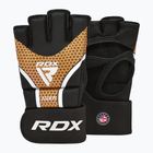 Rękawice grapplingowe RDX Grappling Aura Plus T-17 golden