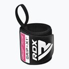 Usztywniacze nadgarstków RDX WR11 Gym Wirst Wrap black/pink