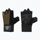 Rękawiczki treningowe RDX W1H Gym Workout army green