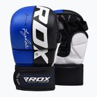 Rękawice grapplingowe RDX Grappling Glove REX T6 Plus blue