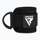 Paski z hakami na kostkę RDX Gym Ankle Pro A4 black
