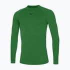 Longsleeve do biegania męski Mizuno Core Underwear green/black
