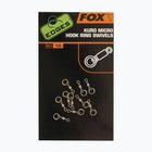 Krętliki karpiowe Fox International Edges Kuro Micro Hook Ring Swivels