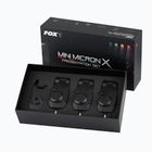 Sygnalizatory wędkarskie Fox International Mini Micron X 3 rod set czarne CEI198