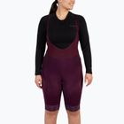 Spodenki rowerowe damskie Endura FS260-Pro DS Bibshort W aubergine