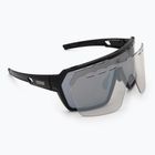 Okulary przeciwsłoneczne Endura Singletrack black/platinum revo smoke/clear silver flash mirror