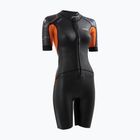 Pianka triathlonowa damska ZONE3 Versa Swimrun 2 mm black/orange/gunmetal