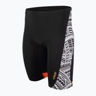 Jammery pływackie męskie ZONE3 Kona Speed Jammer tribal print/black/white/orange