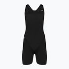 Strój pływacki jednoczęściowy damski ZONE3 OWS Renew Short Leg Knee Skin black