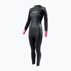 Pianka do pływania damska ZONE3 Aspect Breaststroke 3,5 mm black/pink