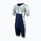 Kombinezon triathlonowy męski ZONE3 Activate+ Trisuit sand storm/navy/sand