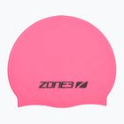 Czepek pływacki ZONE3 Silicone Swim hi-vis pink