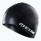 Czepek pływacki ZONE3 Silicone Swim black