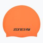Czepek pływacki ZONE3 Silicone Swim hi-vis orange