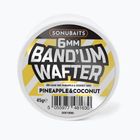 Przynęta haczykowa dumbells Sonubaits Band'um Wafters - Pineapple & Coconut yellow/white