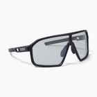 Okulary przeciwsłoneczne Endura Mullet Photochromic matt black/silver flash mirror