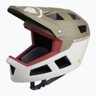 Kask rowerowy Endura Singletrack Full Face MIPS tweed green