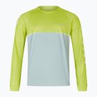 Longsleeve rowerowy męski Endura Core Printed lime green