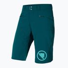 Spodenki rowerowe męskie Endura Singletrack II Short barra blue