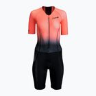 Kombinezon thriathlonowy damski HUUB Commit Long Course Suit black/coral