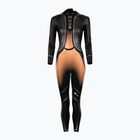 Pianka triathlonowa damska HUUB Agilis 3:3 mm black/coral