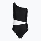 Strój pływacki jednoczęściowy damski Zoggs Lattice One Shoulder blue/white