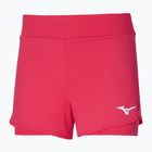 Spodenki tenisowe damskie Mizuno Flex Short czerwone 62GB121564