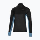 Longsleeve do biegania damski Mizuno Hybrid Tee Half Zip black