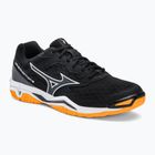 Buty do piłki ręcznej Mizuno Wave Phantom 3 black/white/zinnia