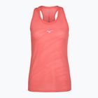 Koszulka do biegania damska Mizuno Aero Tank sunkissed coral