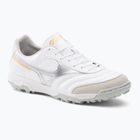 Buty piłkarskie męskie Mizuno Morelia Sala Classic TF white/silver/gold