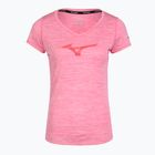 Koszulka do biegania damska Mizuno Core RB Tee sachet pink