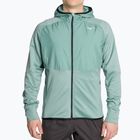 Kurtka do biegania męska Mizuno Warmalite Hybrid Front Zip mineral blue/black